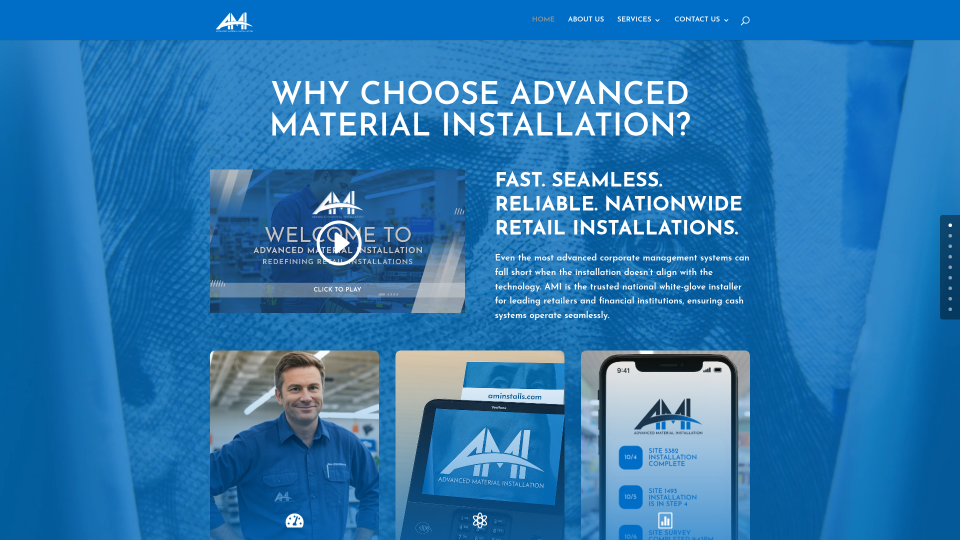 Advanced Material Installation
